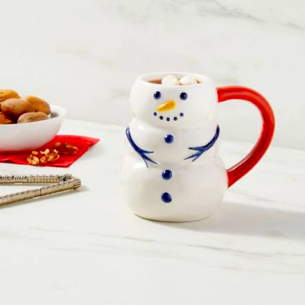 Target Snowman Stoneware Mug ~ Christmas